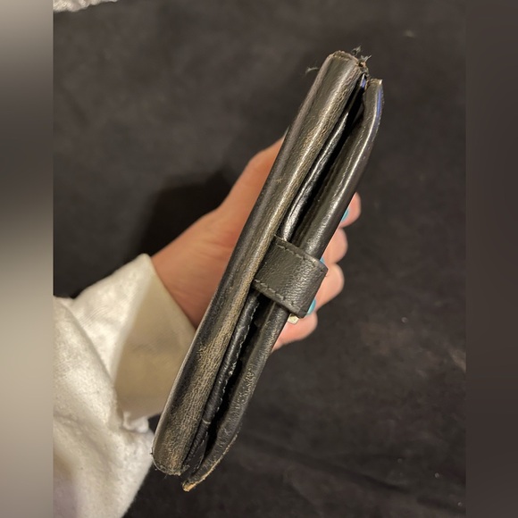 GUCCI JACKIE LEATHER BI-FOLD COMPACT WALLET PREOWNED (black) - Picture 5 of 11